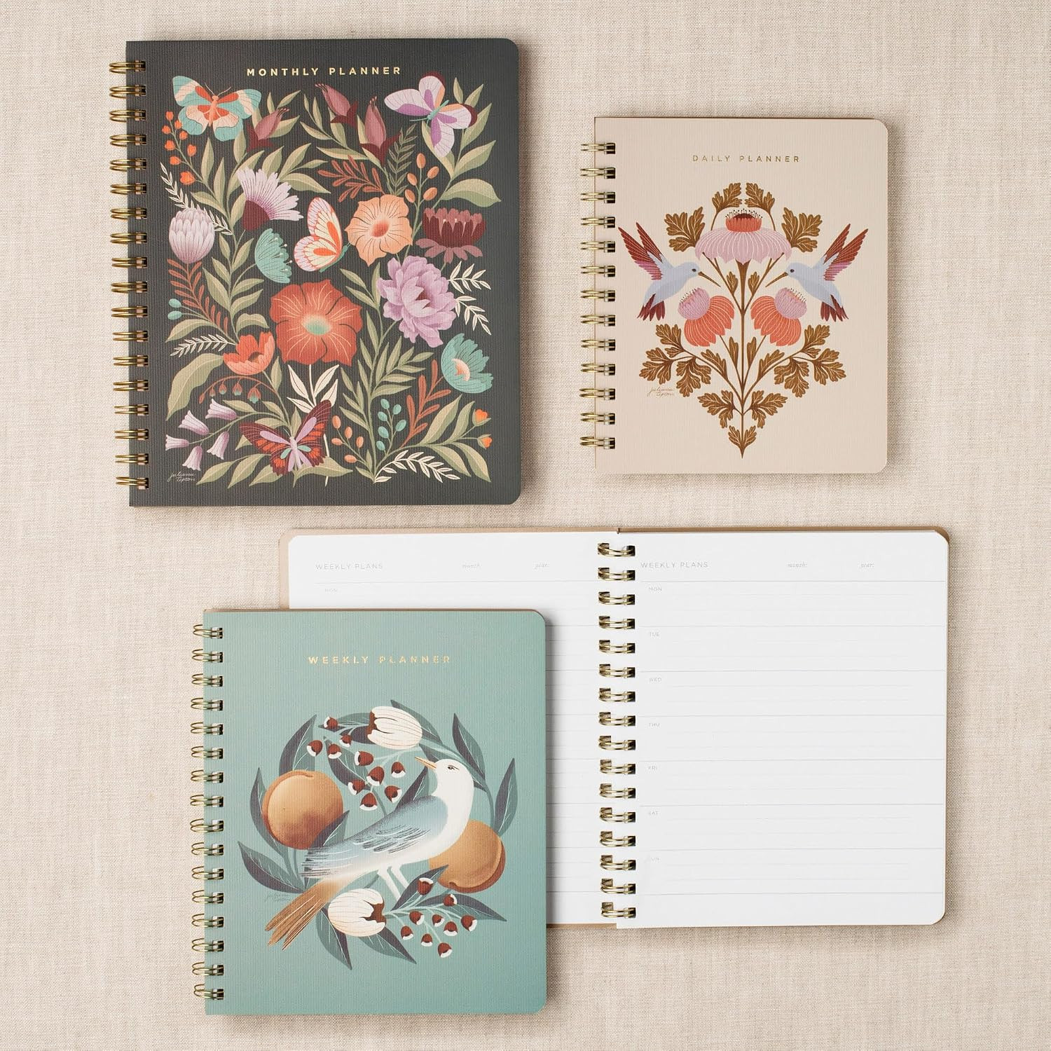 Studio Paper Cover W/Pocket & Tab Dividers, 160 Pages, Juliana Tipton Collection