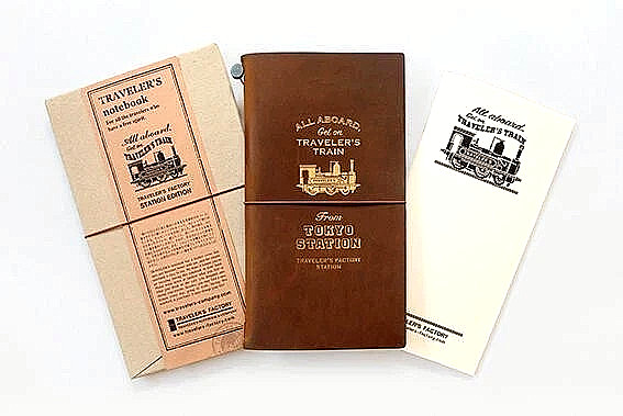 Travelers Factory Tokyo Station EDITION Limited Traveler’s Note Book Brown Japan