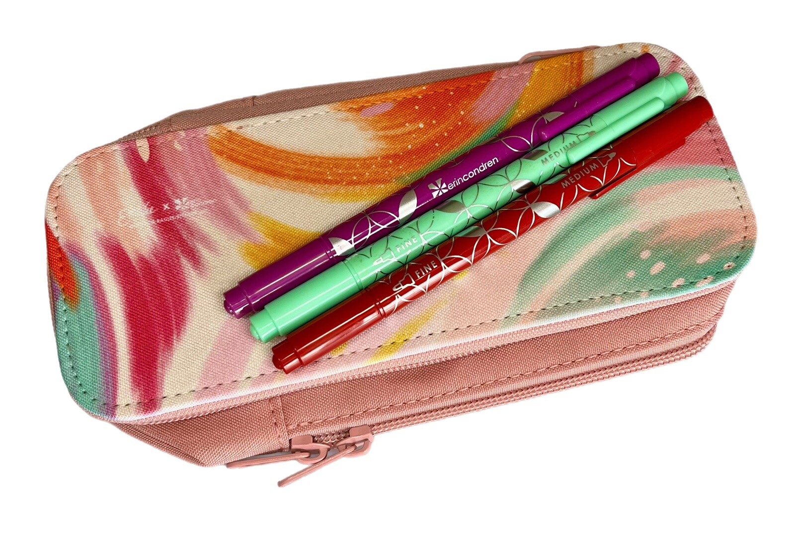 Erin Condren Inspire Ultimate Pencil Case Pouch, Dual Tip Markers