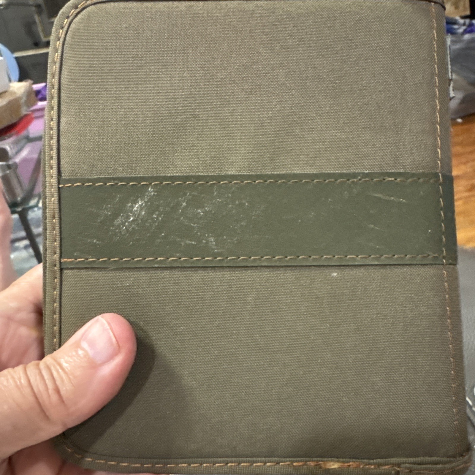 Vintage Mead Five Star Mini Fat Little Day Planner 1996 Green – Excellent