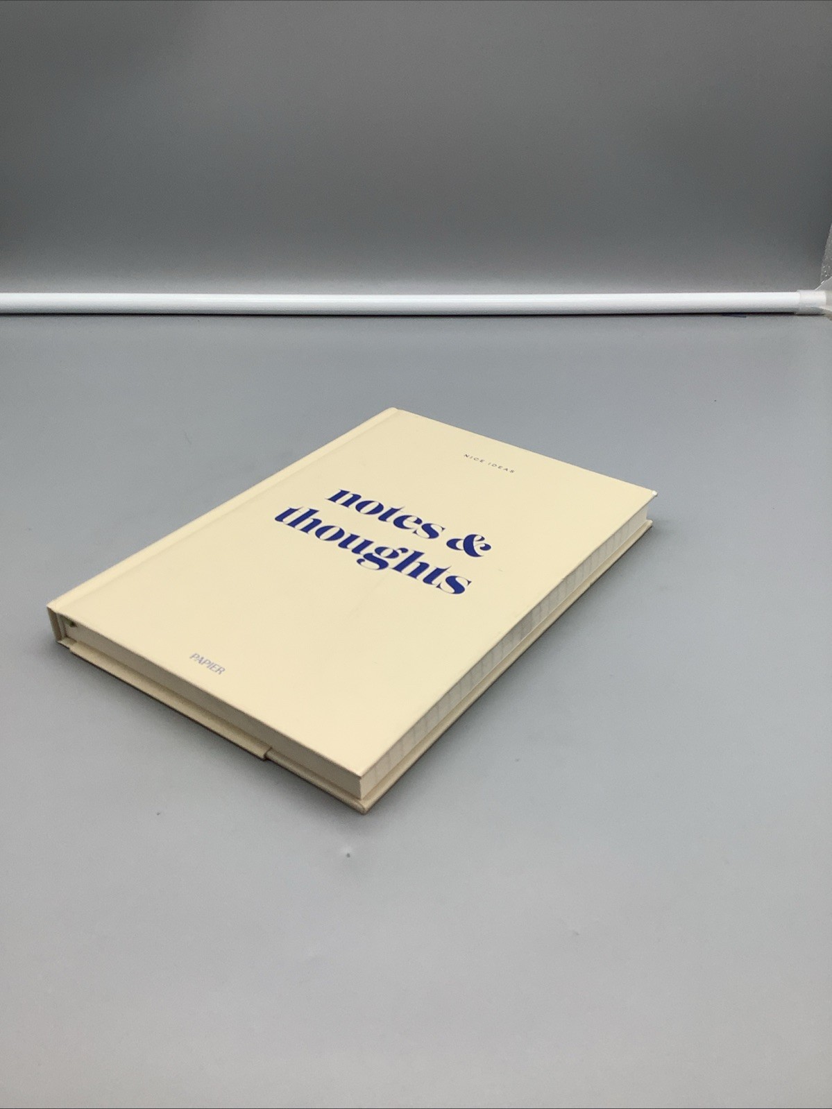 PAPIER – Plain Notebook “Notes & Thoughts” – Hardcover – GOOD Condition