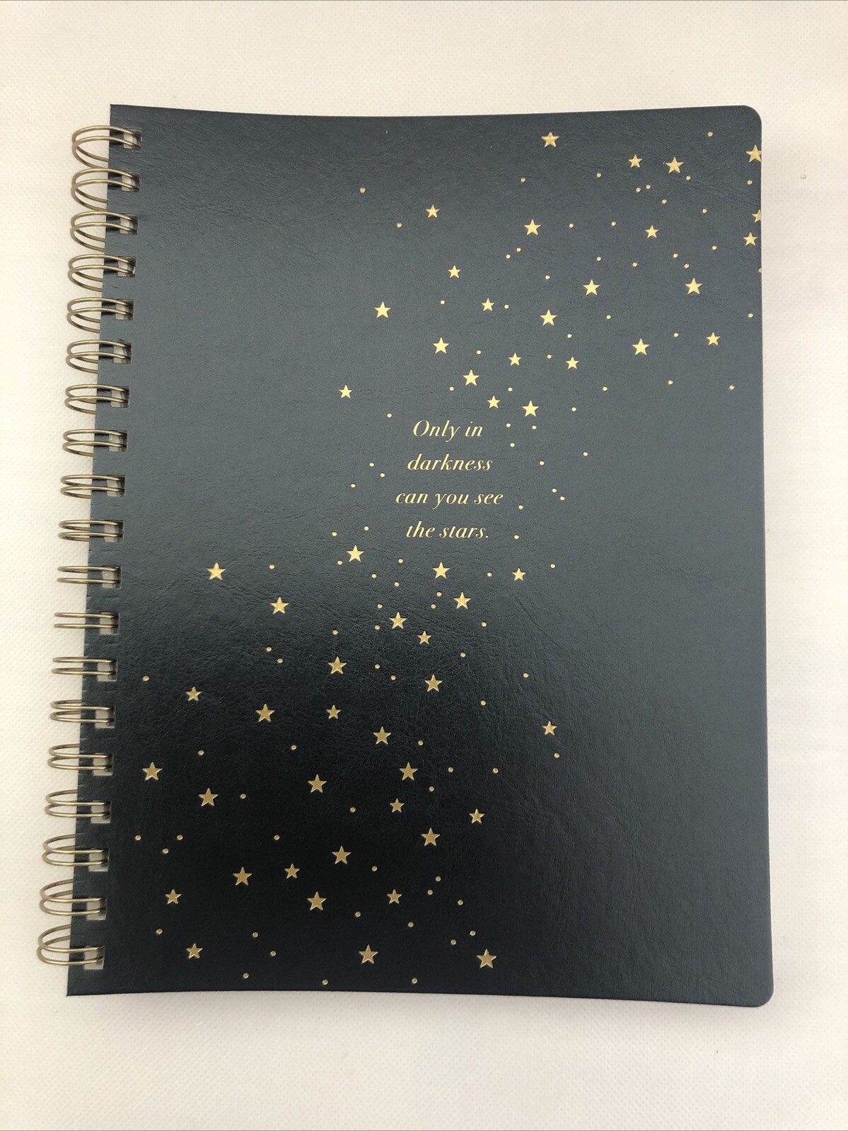 New Fringe Vegan Leather Grey Notebook High Quality (10 x 7.5 x .5 Inches)