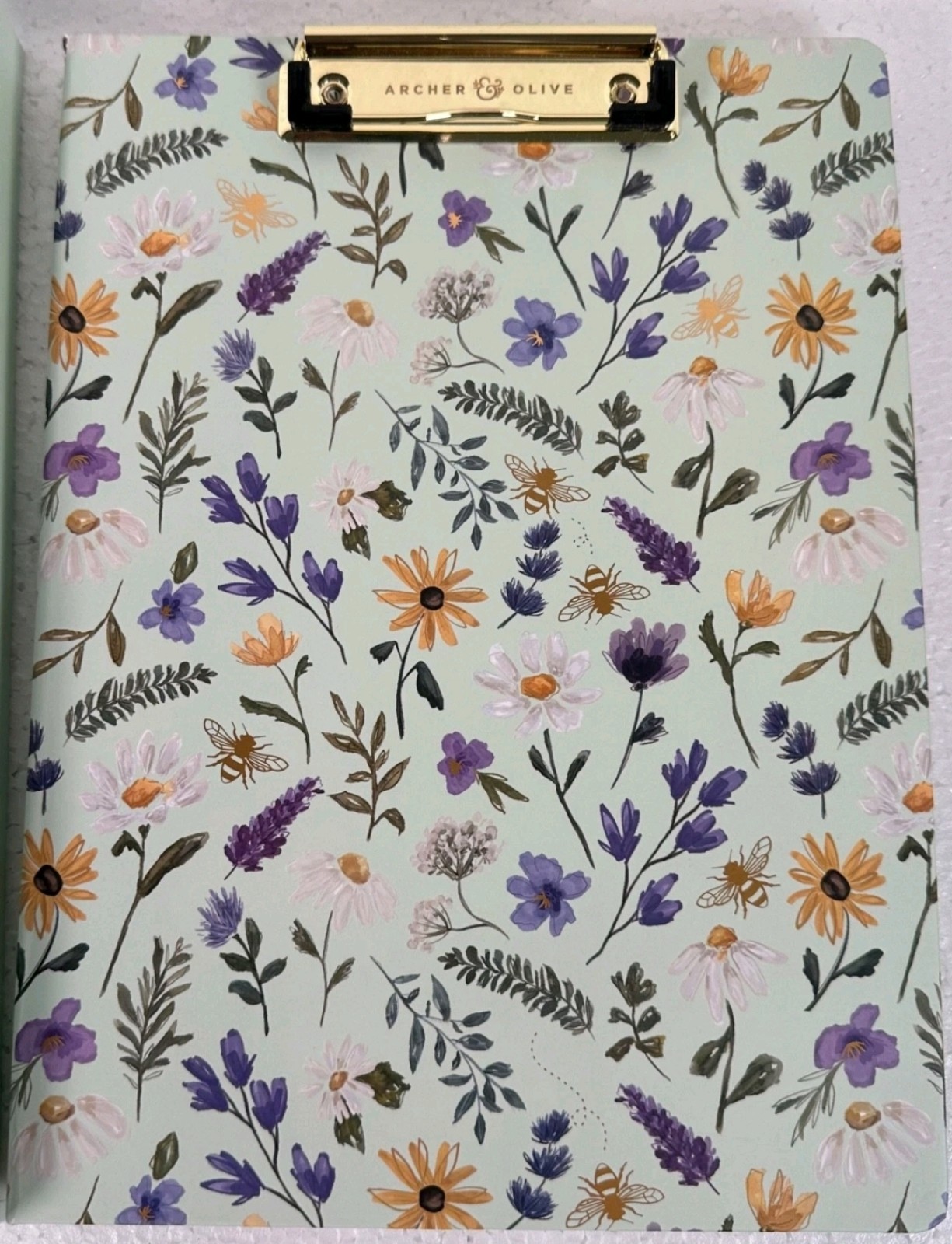 Archer and Olive Beekeeper’s Garden Clipboard Folio from Summer Subscription Box