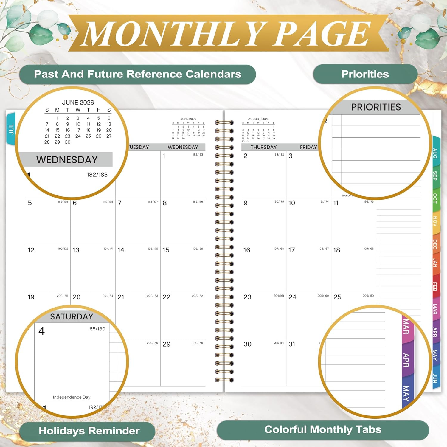 Appointment Book 2026-2027 Daily Planner July 2026 – June 2027 8.5” x 11” NEW