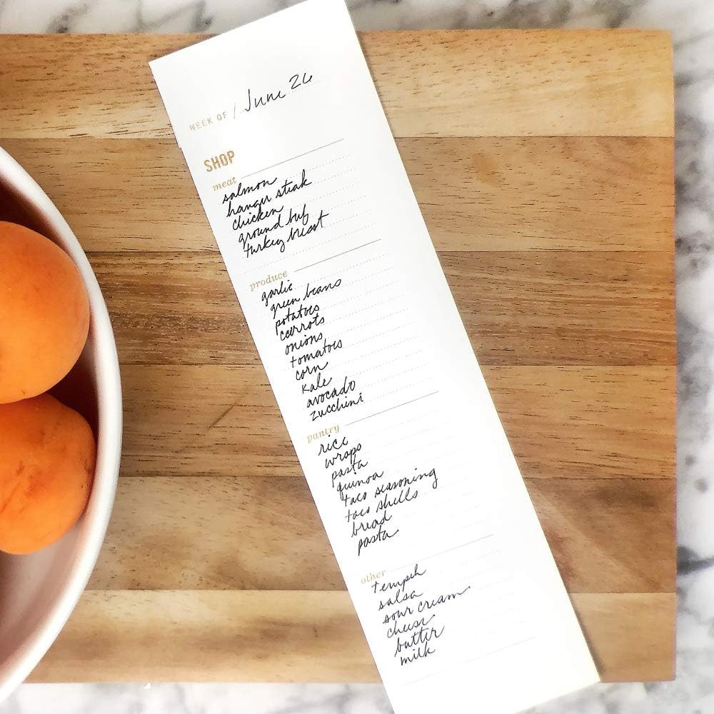 Meal Planning Notepad – What’S for Dinner Weekly Meal Planner and Grocery List M