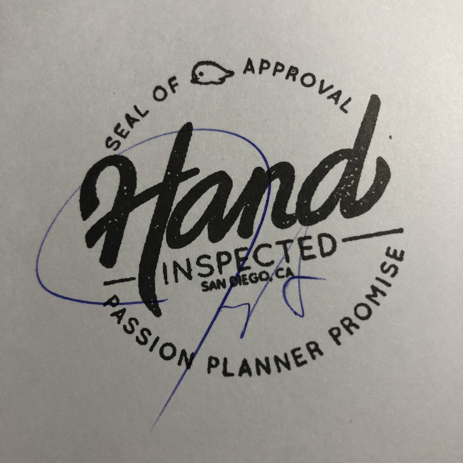 Passion Planner RARE Purple Large Weekly Undated 2017-2018 Monday Start Stickers