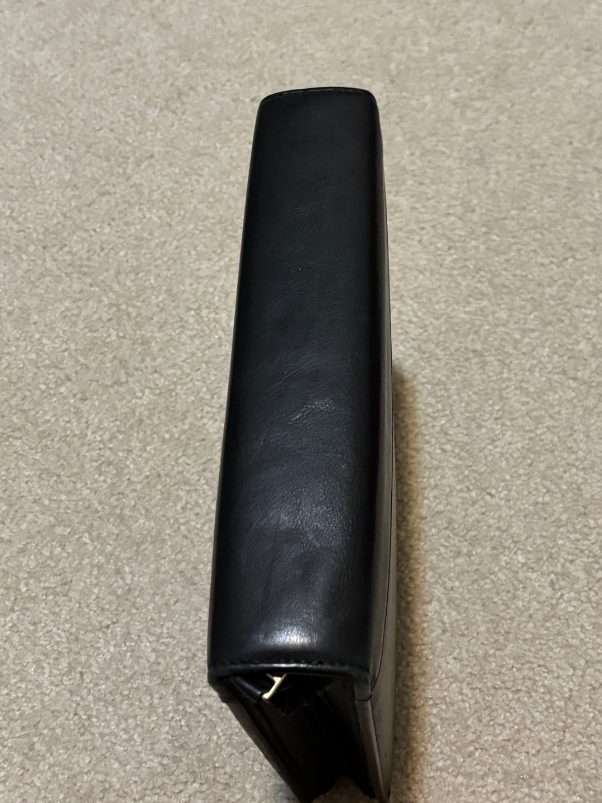 Franklin Covey Classic Black Leather Planner + Accessories