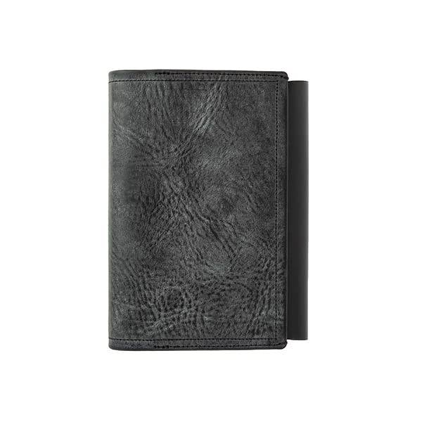 System Planner, Bible Size, FLUCT/Fract, with flap, 16mm ring diameter [Black] 1