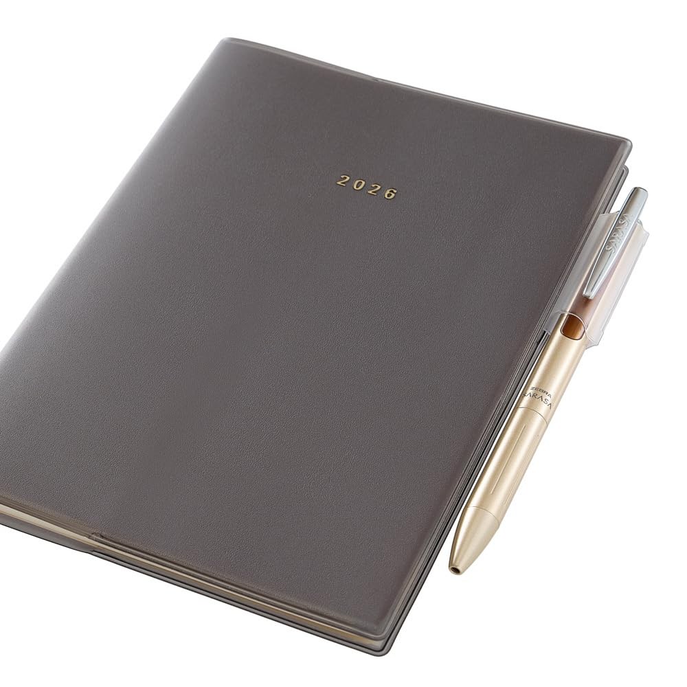 NOLTY Planner 2026 B6 Monthly Access 2 Black 6479