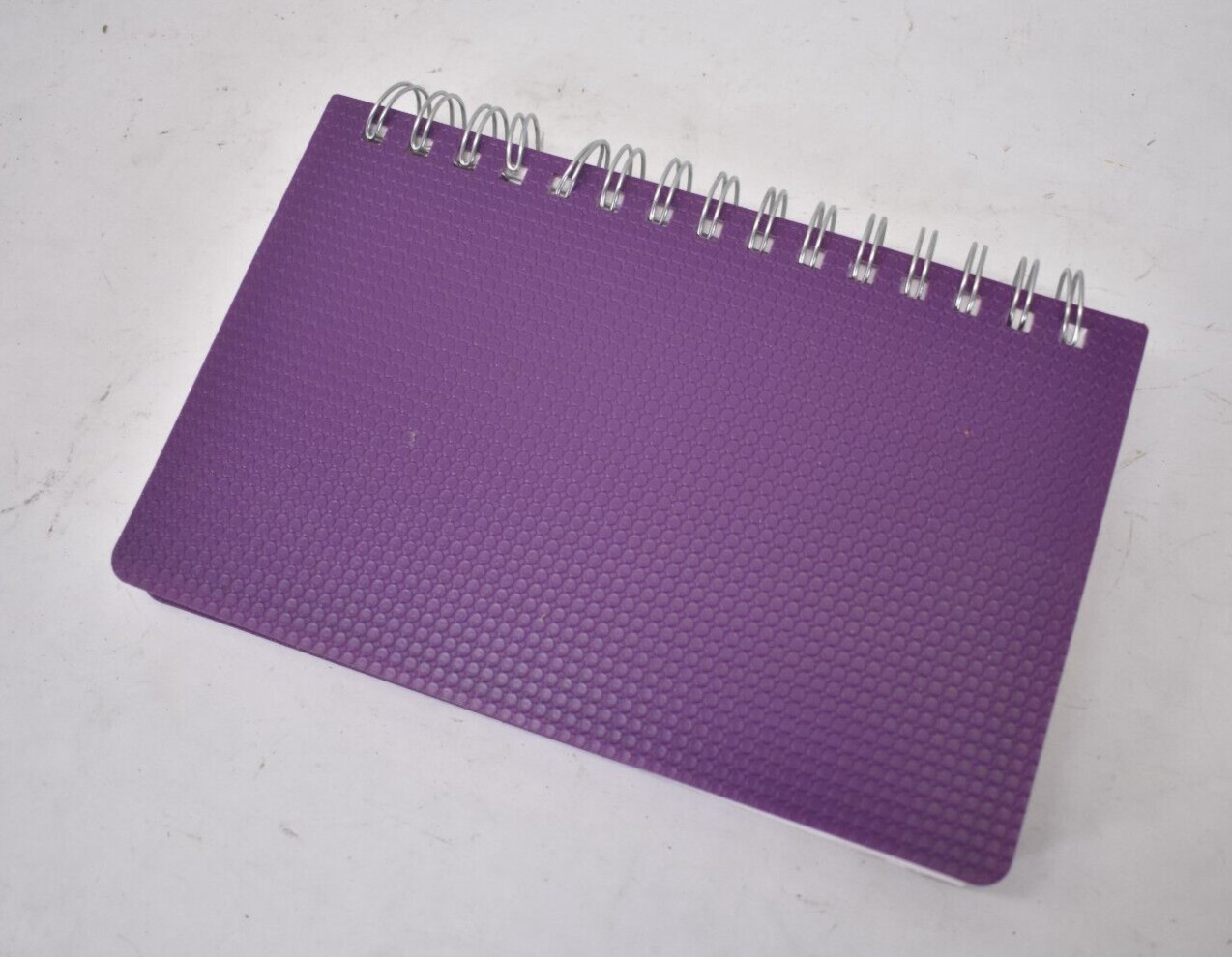 Duraflex Daily Durable & Flexible Poly Cover Planner 2025 Purple Cover