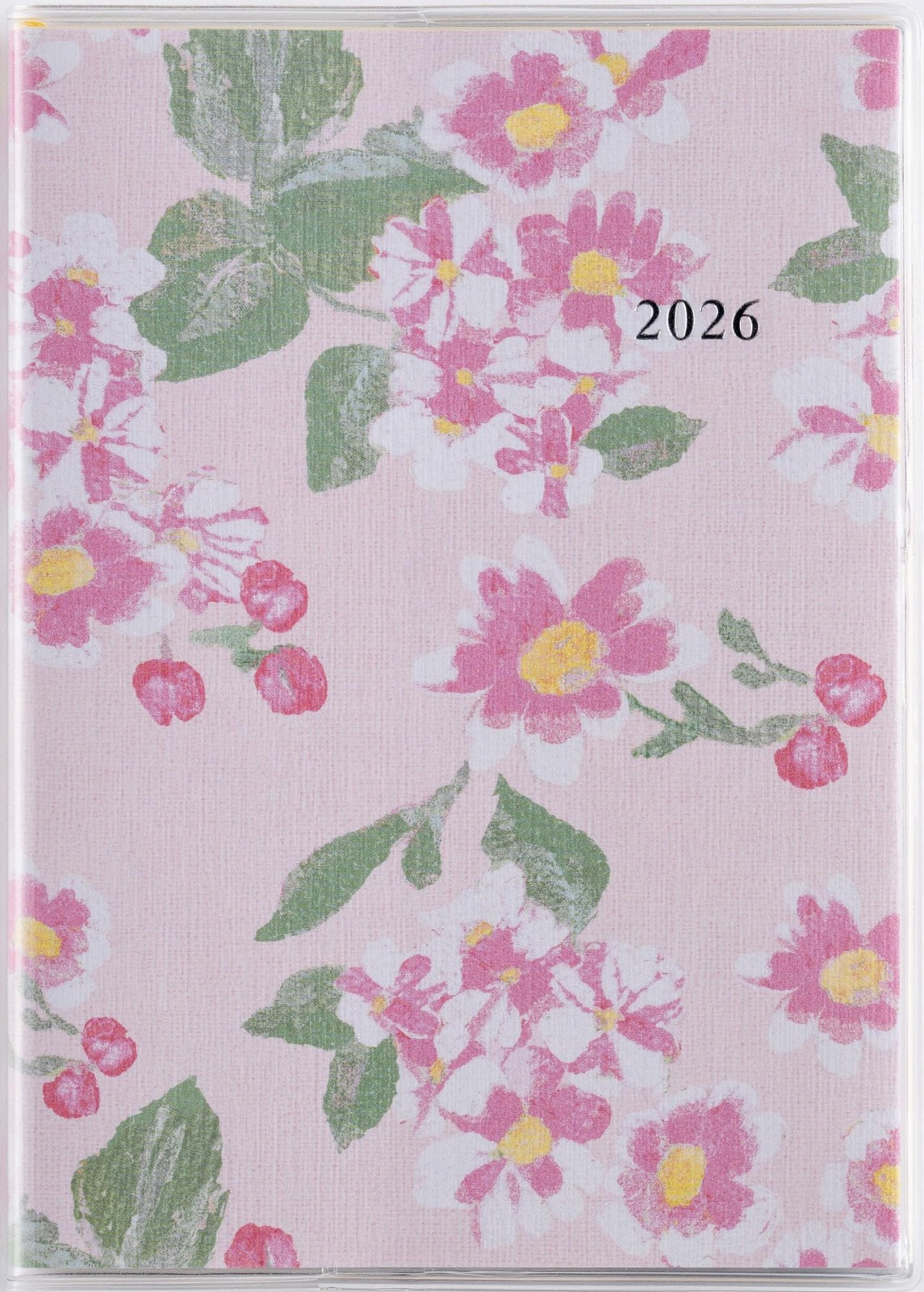 283 La Fine 3 Planner, Takahashi Shoten, 2026 Edition, Floral Pattern, Monthly,