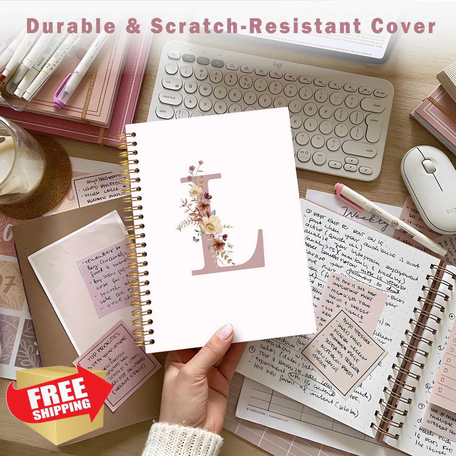 Lacama wildflower L notebook 5.5×8.3