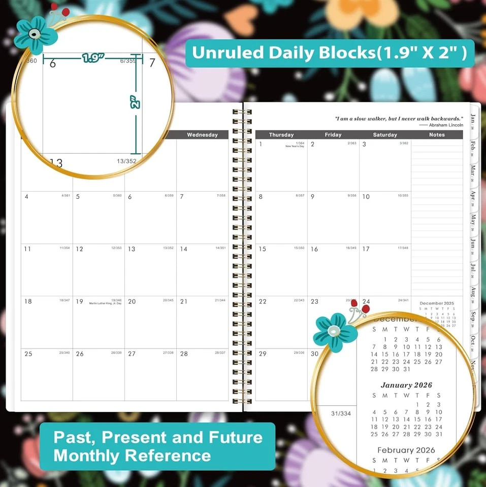 2026-2028 Monthly Planner – 3 Year Monthly Planner 2026-2028, JAN.2026 – DEC.202