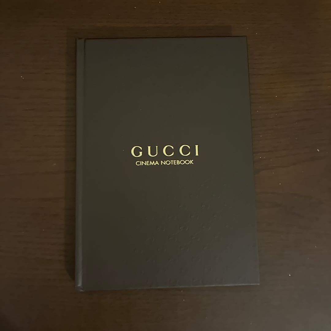 GUCCI CINEMA NOTEBOOK GG Pattern