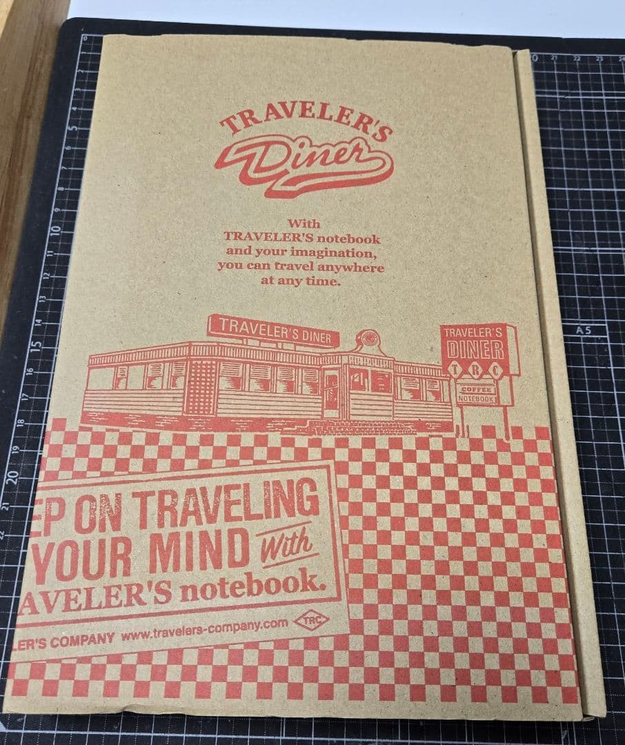 Traveler’s Notebook Limited Edition Set Diner Original Size Leather Cover