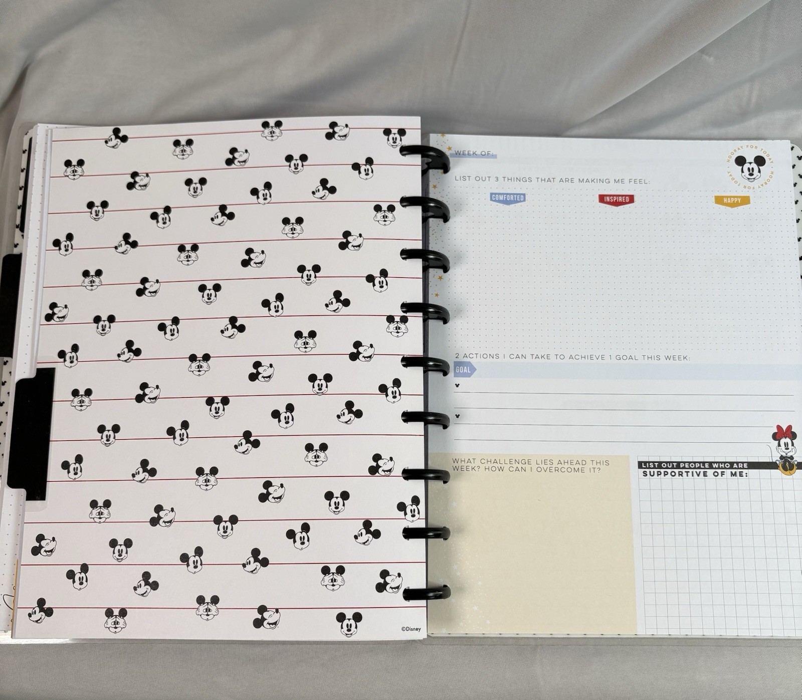 The Happy Planner- Disney Mickey Mouse- Always Find Something To Smile About