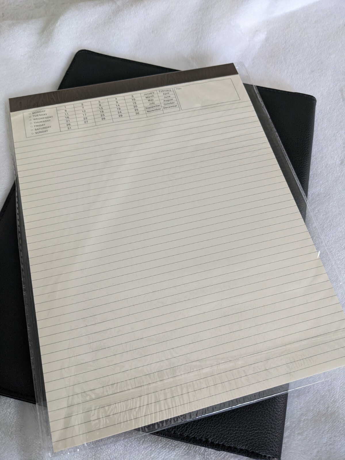 Padfolio/Portfolio Folder – Lemome Executive Leather Padfolio with Document Fold