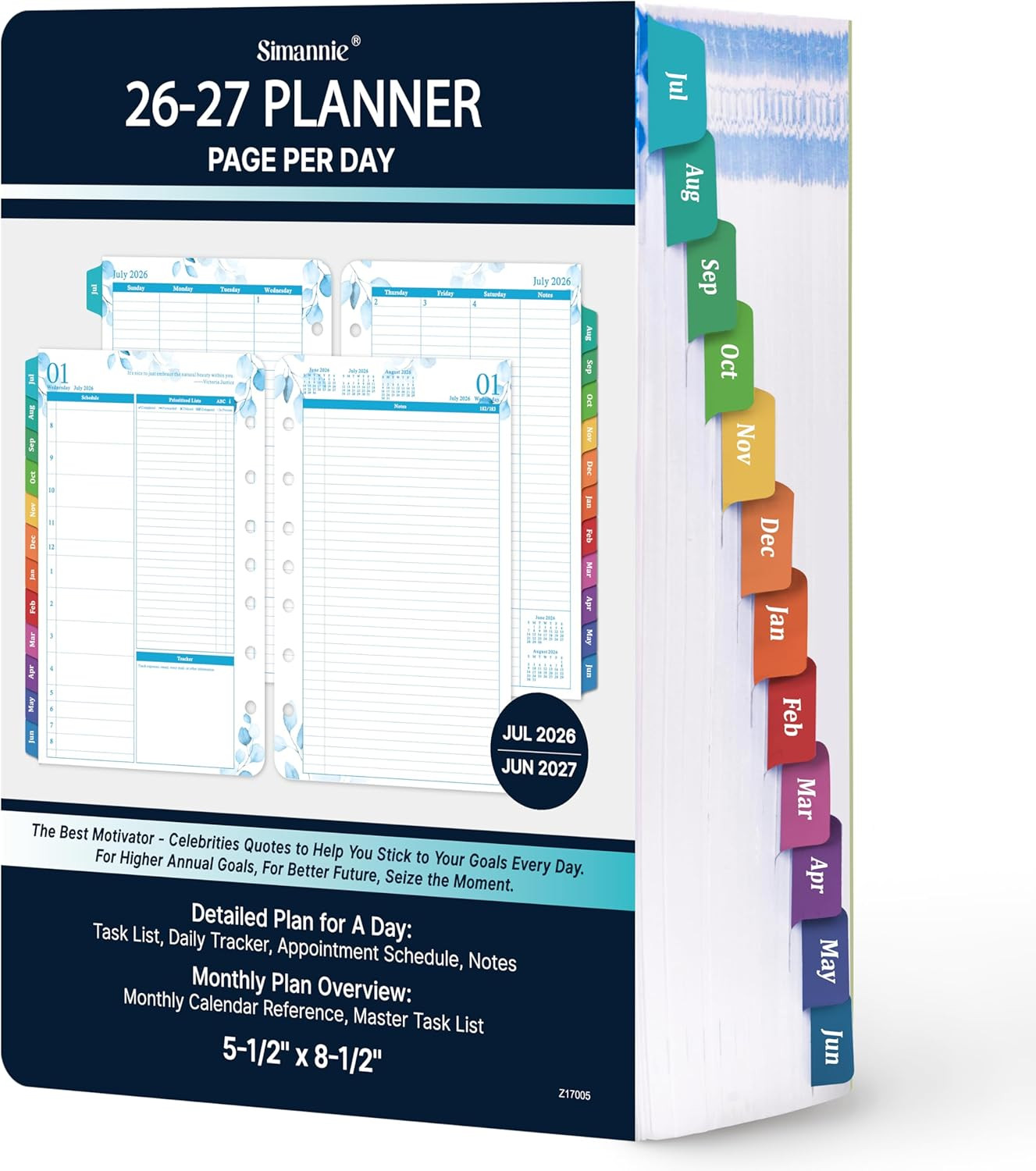 Planner Refills 2026-2027 – July 2026 – June 2027, 2026-2027 Planner Refills, Tw
