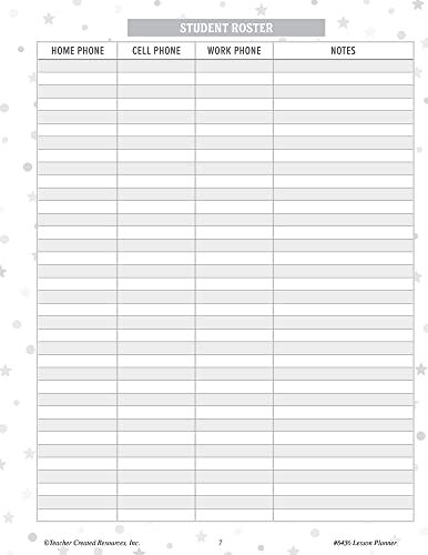 Pastel Pop Lesson Planner 8.5 inches X 11 inches