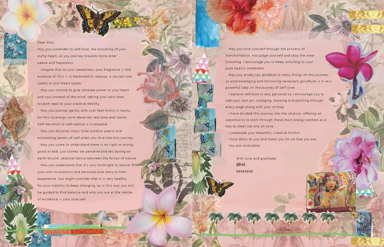 Rockpool Self-Love Journal Chakra Healing Achtsamkeits Journal Lined