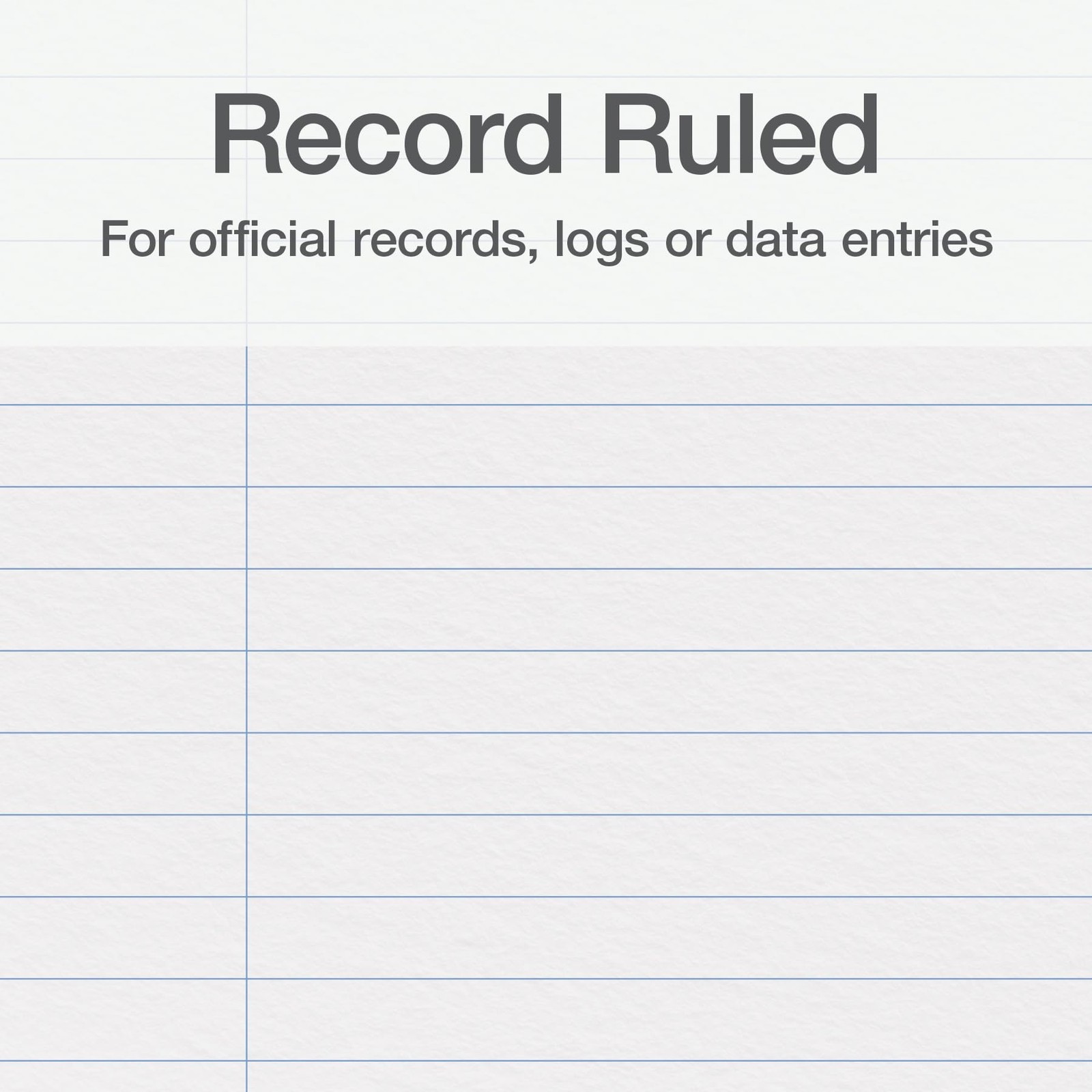 Multicolored Blank Book 300 Pages Sewn Binding Table of Contents Record Keeping