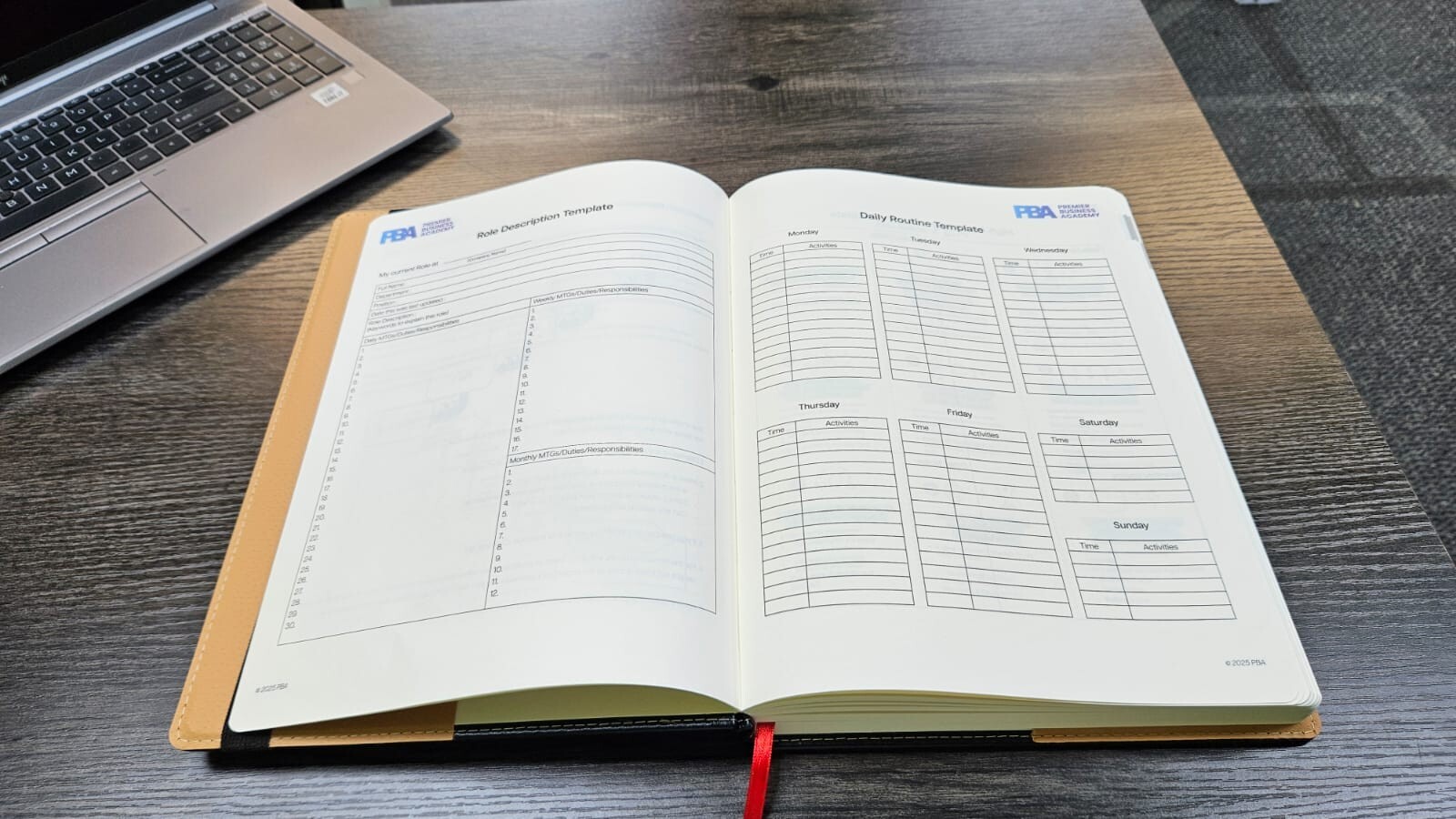The Ultimate Life Planner/Diary A4 Leather cover, perfect bound, free postage!