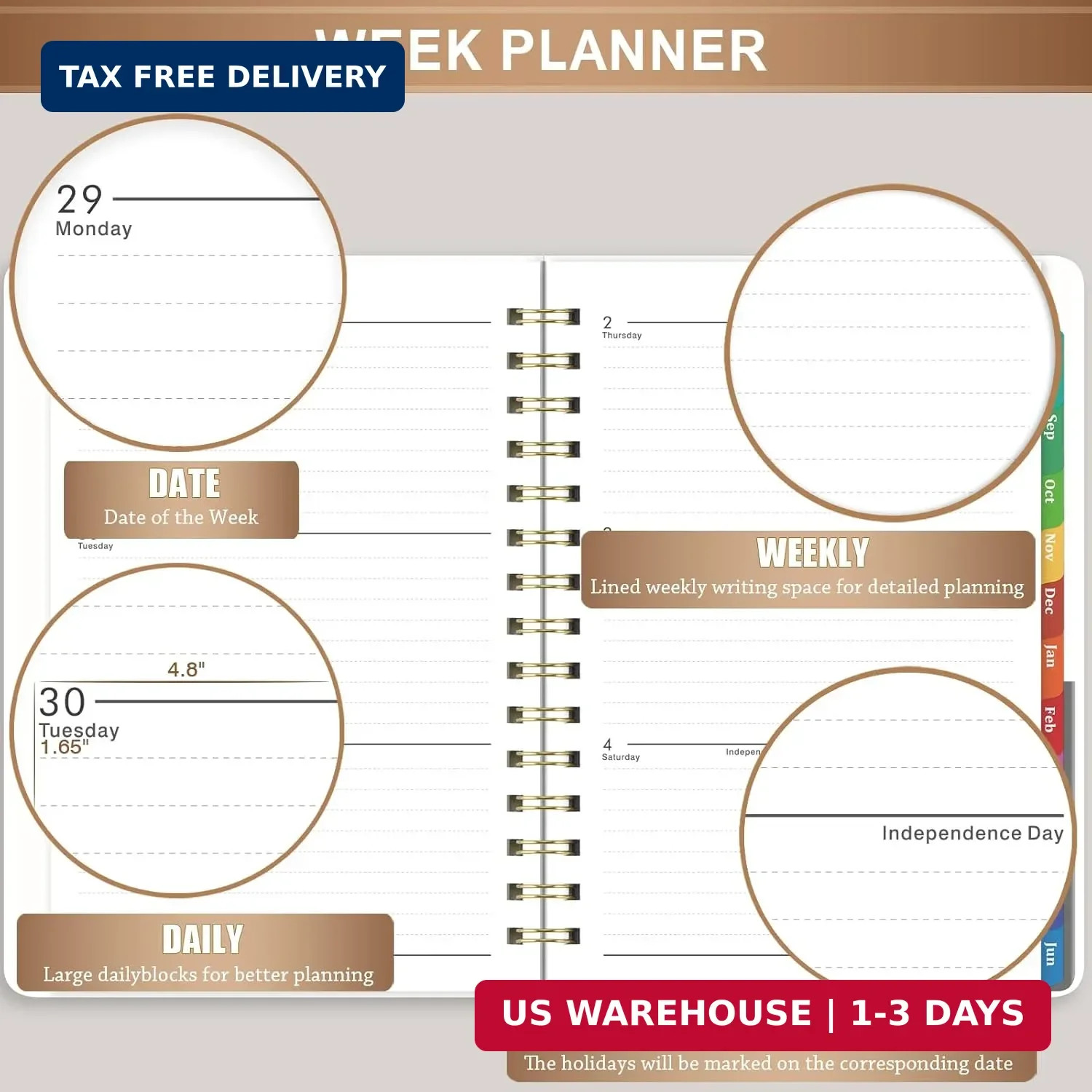 2026-2027 Planner – Planner/Calendar 2026-2027, Jul. 2026 – Jun. 2027, Weekly &