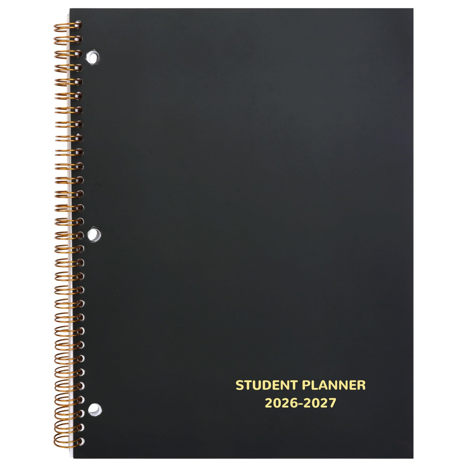 Student Planner 2026-2027 Monthly & 10.7″ x 8.2″ x 0.5″ inches, Black B