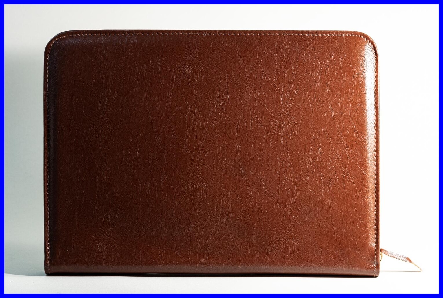 1983 DDR Solid Leather Goods Din A4 Faux Leather Document Folder, Unused