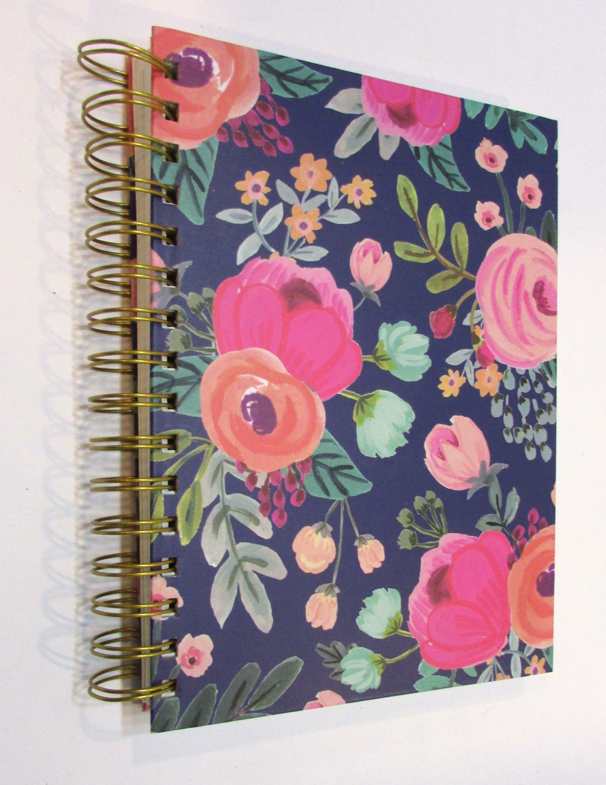New 2020 Greenroom Journal Recycled Notebook Spiral Bound Floral Hardcover