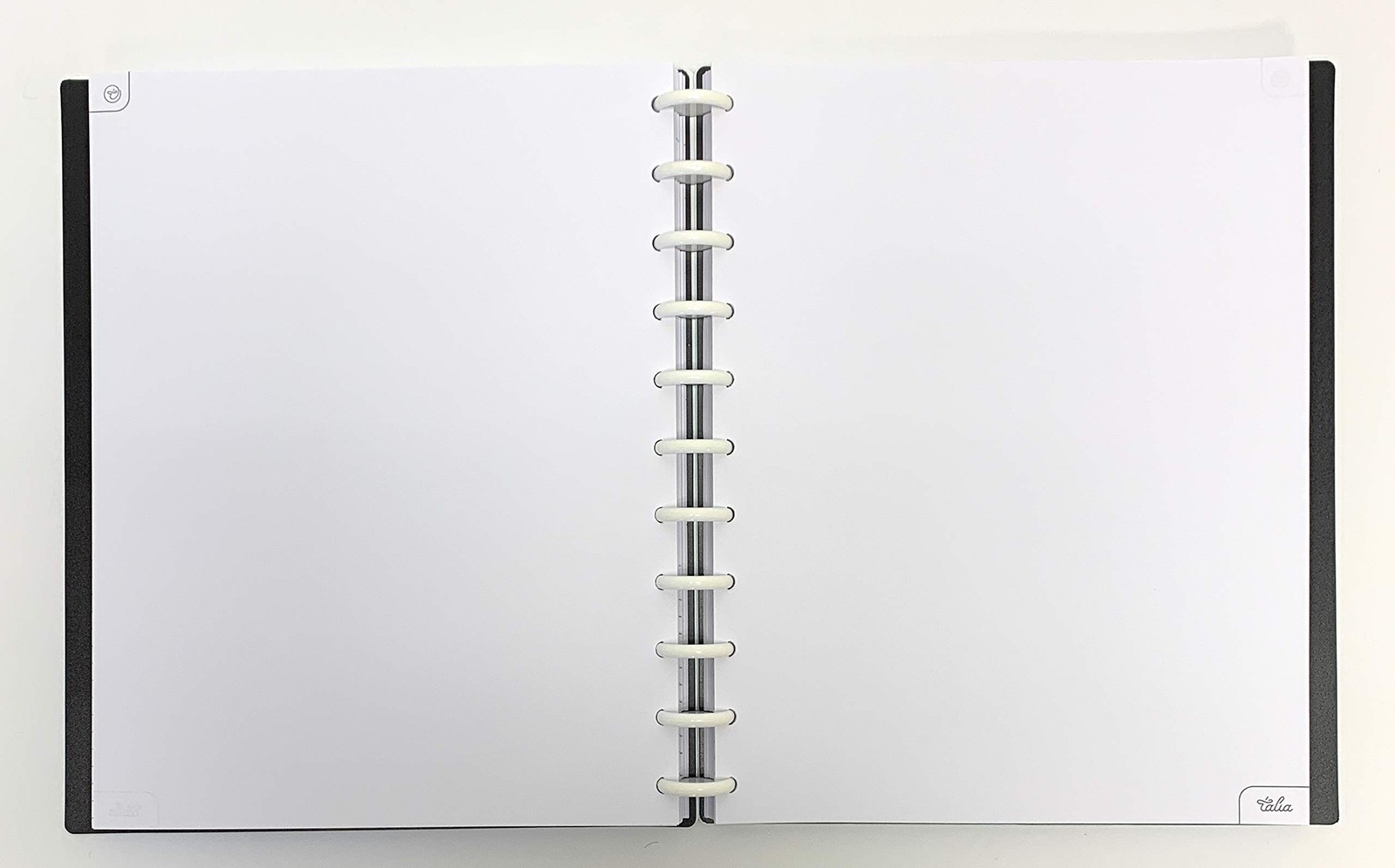 Talia Discbound Notebook Refills, Letter Size, 8.5in x 11in, Blank Pages, 100…