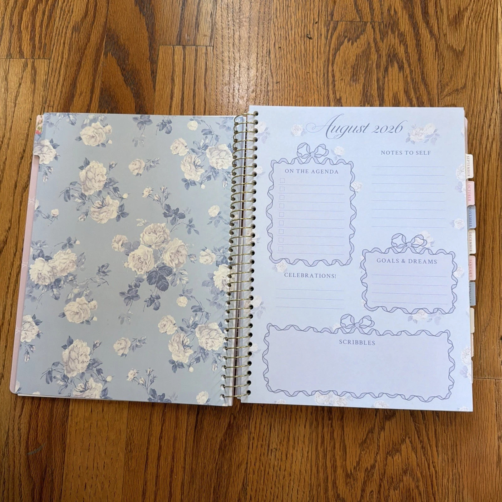 LoveShackFancy x Target Yoobi Floral Teacher Planner Organizer 2026-2027 New