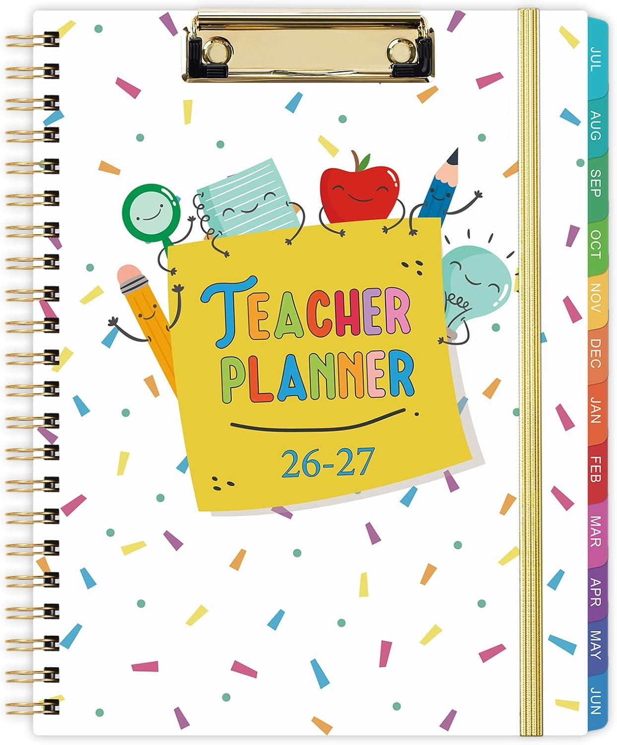 Teacher Planner 2026-2027 – Teacher Lesson Planner, July 2026 – June 2027, 2026-