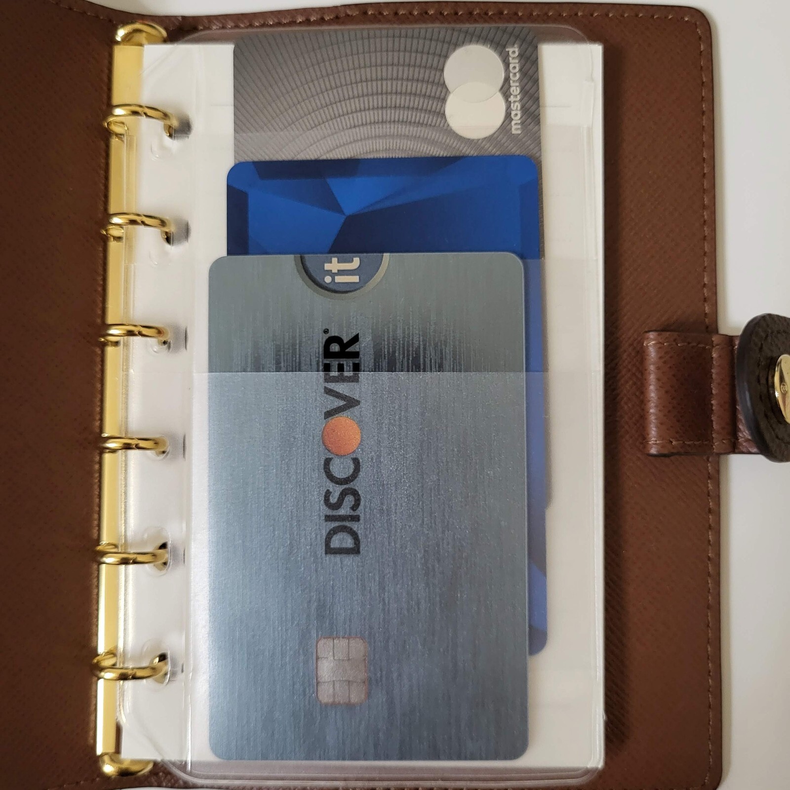 fits Louis Vuitton PM Small LV Agenda: Credit Card Insert Storage Pouch