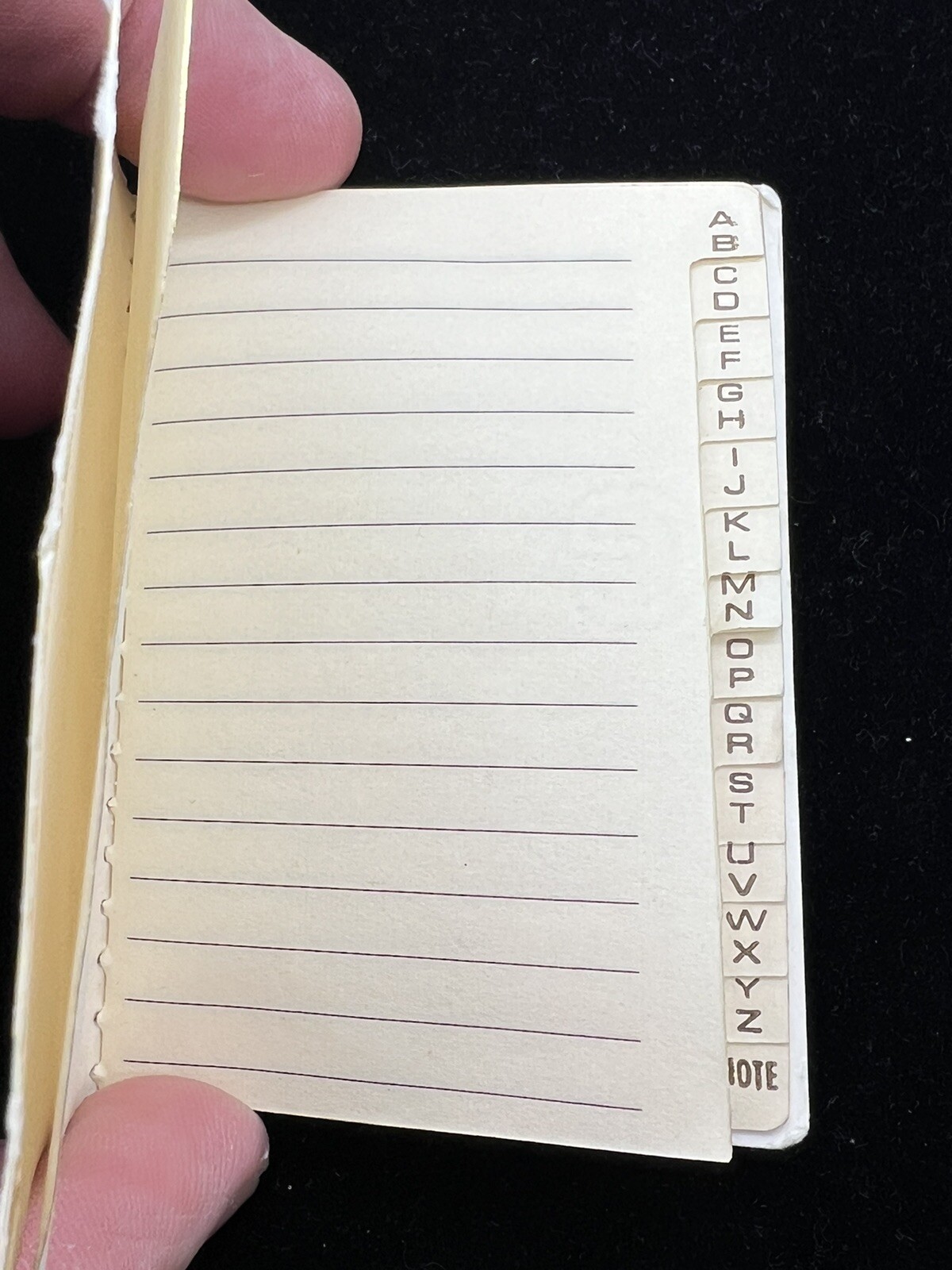 Vintage 1970-80s Unused Gucci Pocket Telephone Address Book Estate Fresh