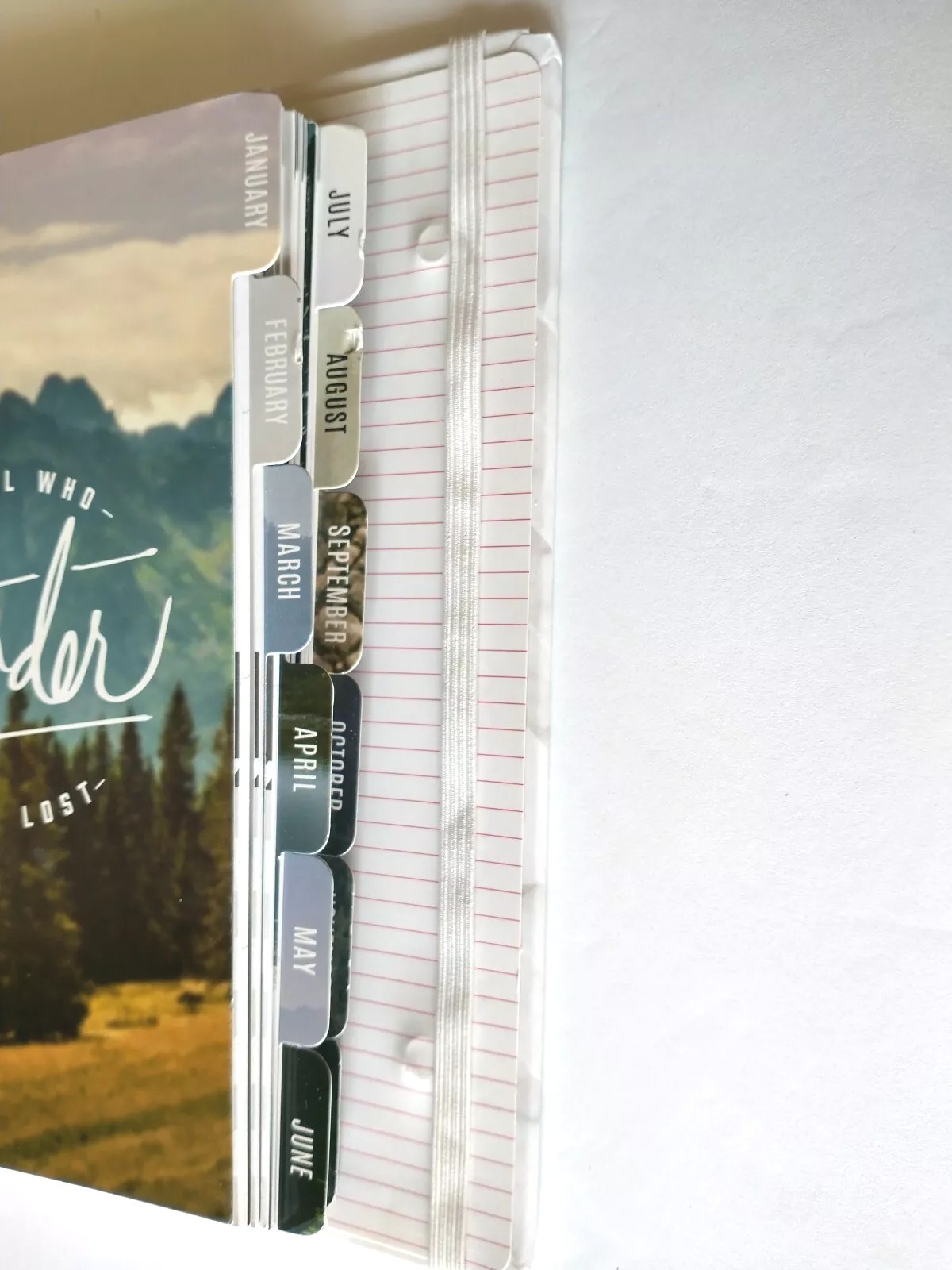 Planner Tell Your Story Heidi Swapp Undated Weekly Spiral 5.75X8 Chevron