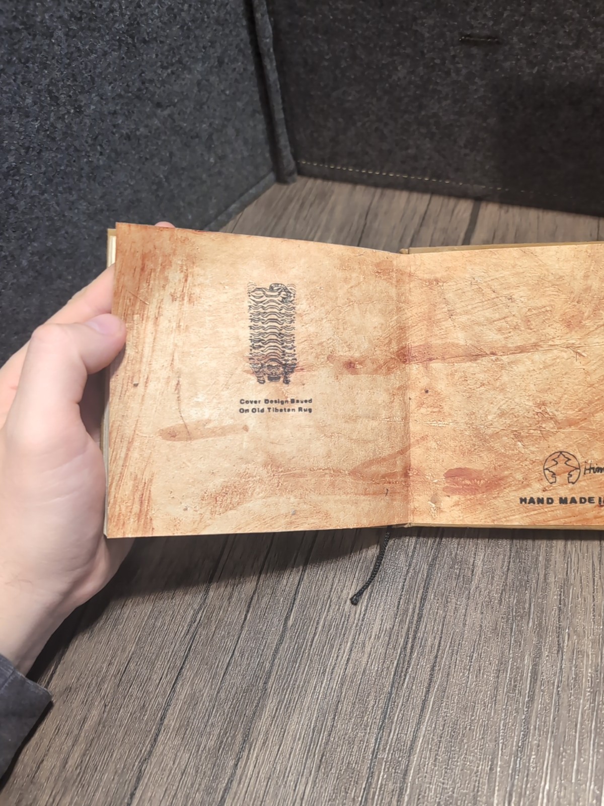 Himcrafts Blank Journal Sketchbook Tibetan Rug Made in Nepal Journal