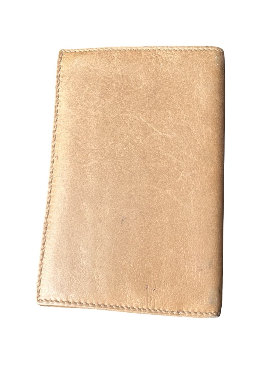 Vintage GUCCI Agenda Notebook Planner 5.5” Small Leather Classic Brown READ