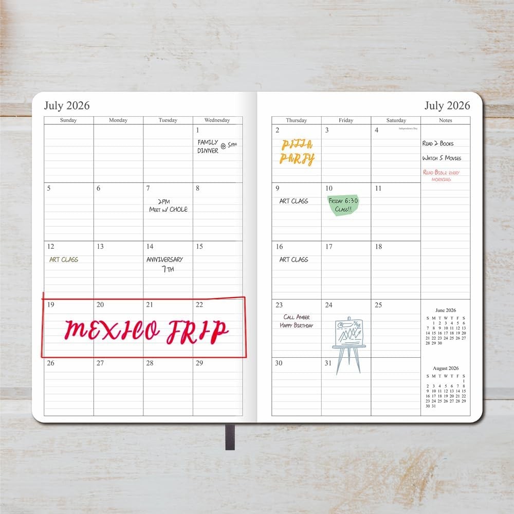 2024-2025 Academic Planner – Weekly and Monthly Planner July 2024 – June 2025…