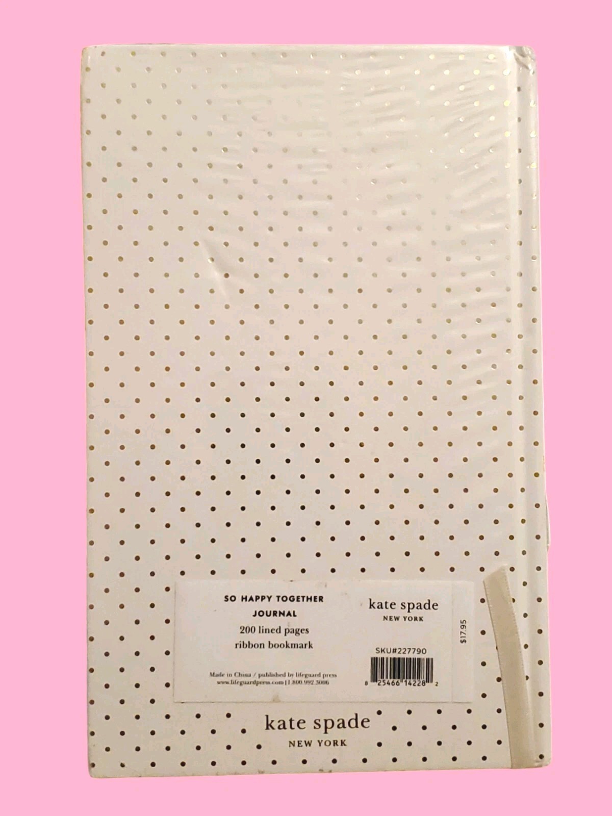 Kate Spade New York Bridal Journal 8.25″ X 5.25″ Bound Notebook Happy Together