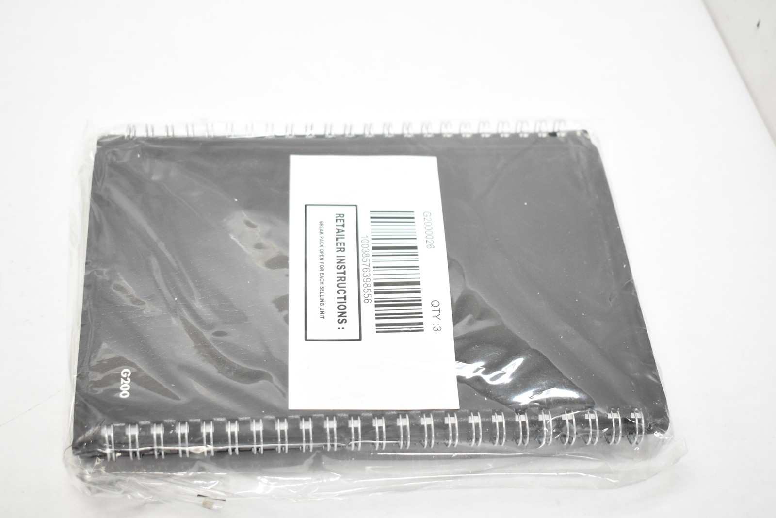 AT-A-GLANCE My Week 2026 Weekly Planner G200-00 Black Medium Lot Of 3 DayMinder