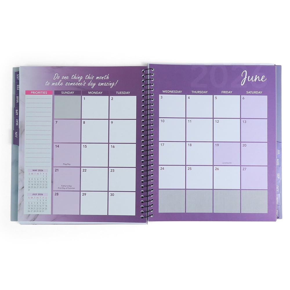 RE-FOCUS THE CREATIVE OFFICE 10.5 inches by 9.5 0.5 inches, Purple