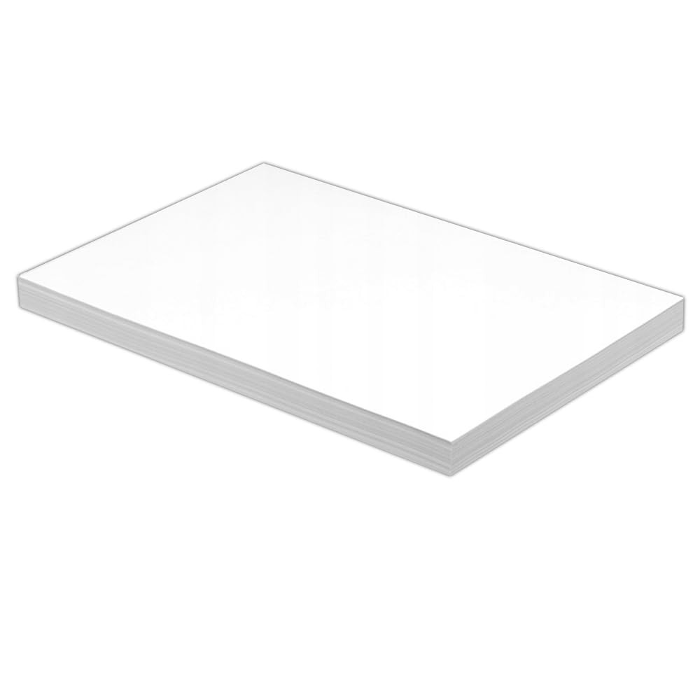 Half Letter Blank Paper, A5 100 Sheets/200 Pages Printer Paper, Unpunched, Bl…