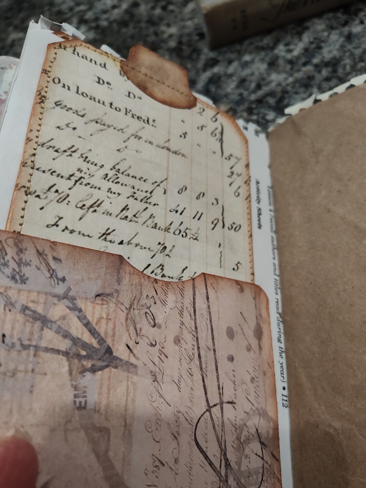 Handcrafted Vintage Journal, Planner, Diary, sketechbook