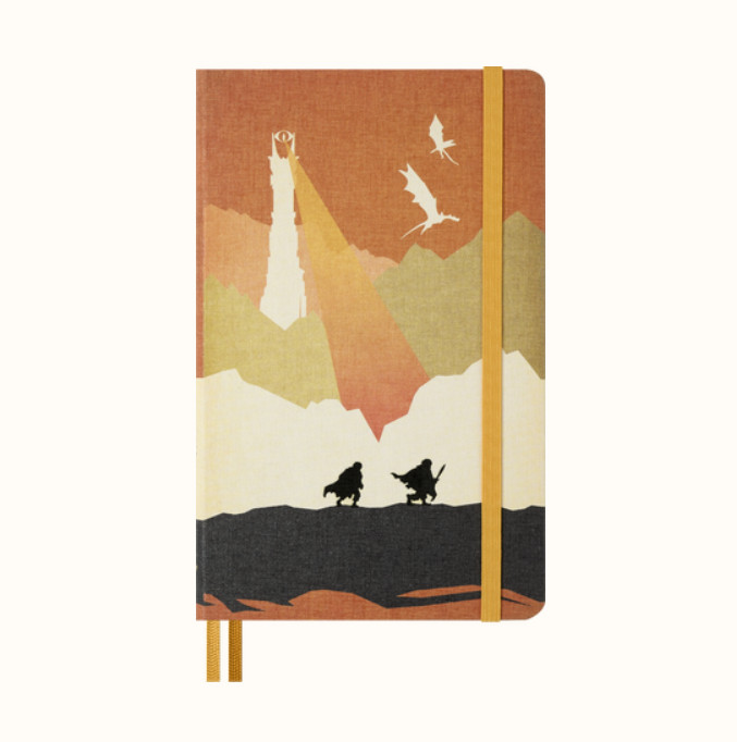 Moleskine The Lord of the Rings Notebook Frodo & Sam Large Plain Hard Cover