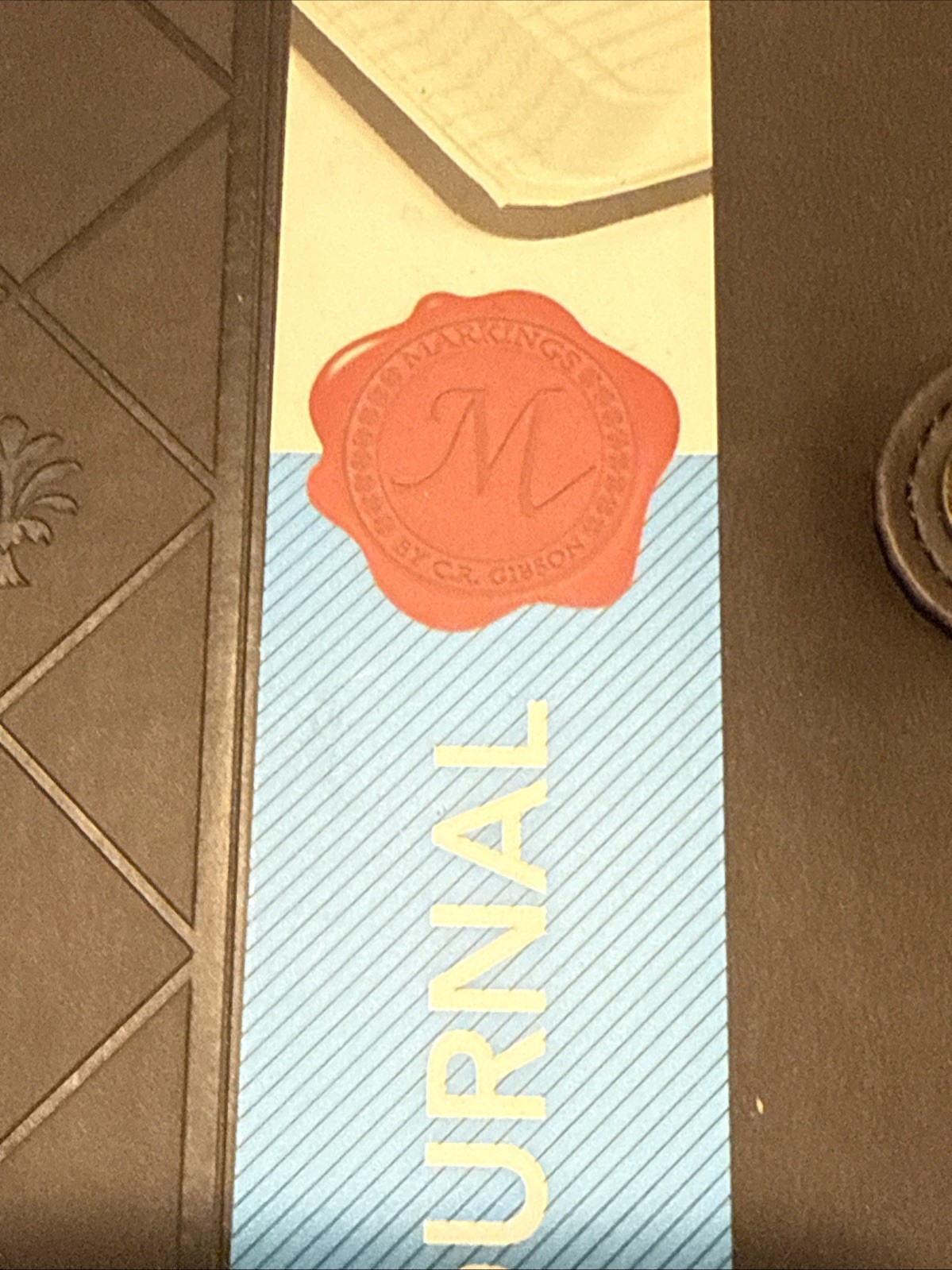 JOURNAL SOFT LEATHERETTE 256 PAGES BY MARKINGS SIZE “8.5” X “5.5”