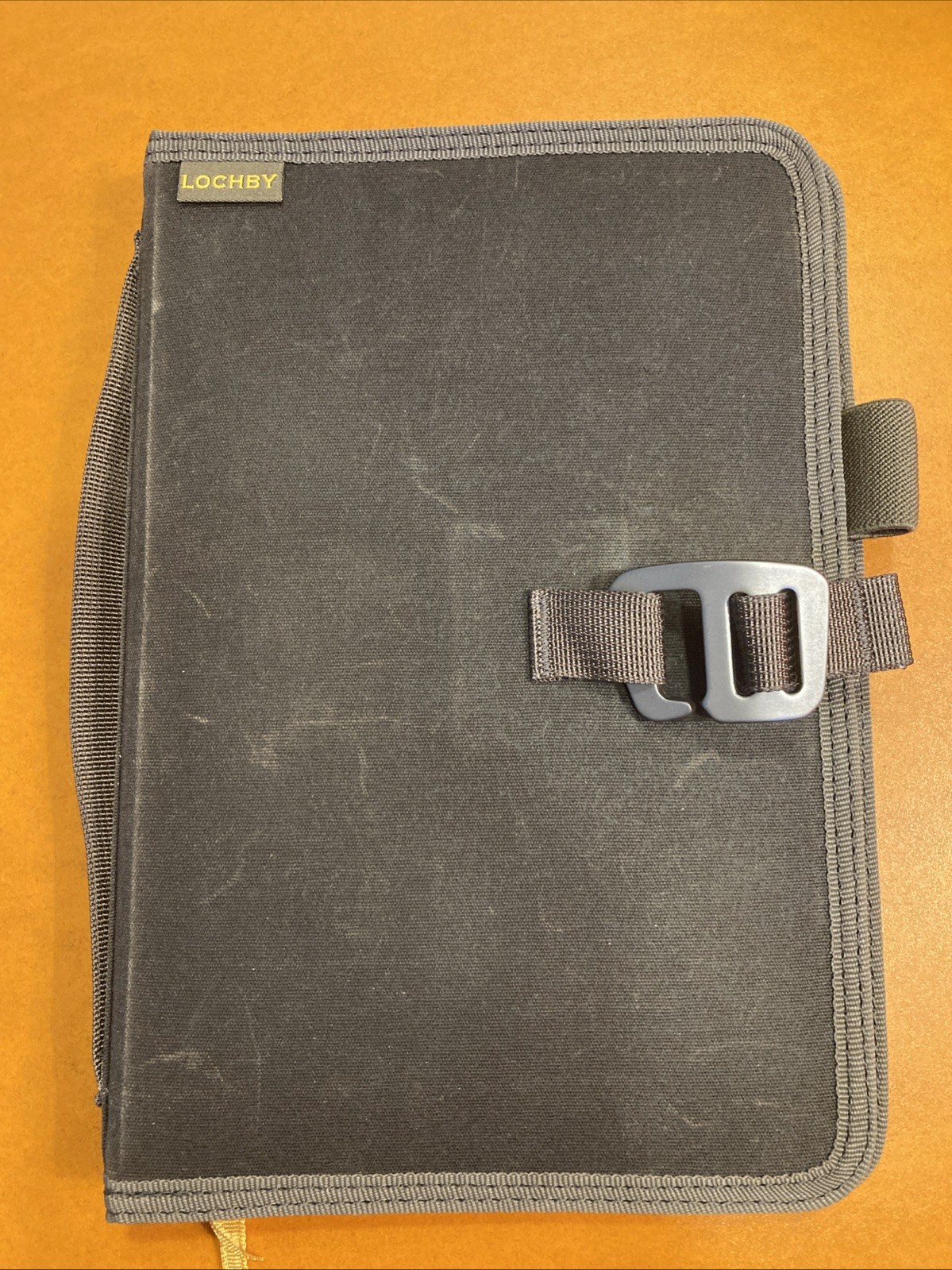 Lochby Field Journal Brown A5 Planner Cover Water-Resistant Waxed Canvas