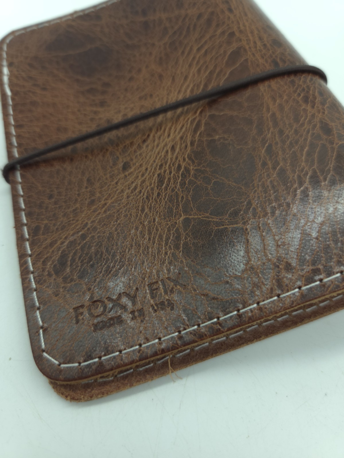 Foxy Fix A6 Traveler’s Notebook Brown Leather Cover TN