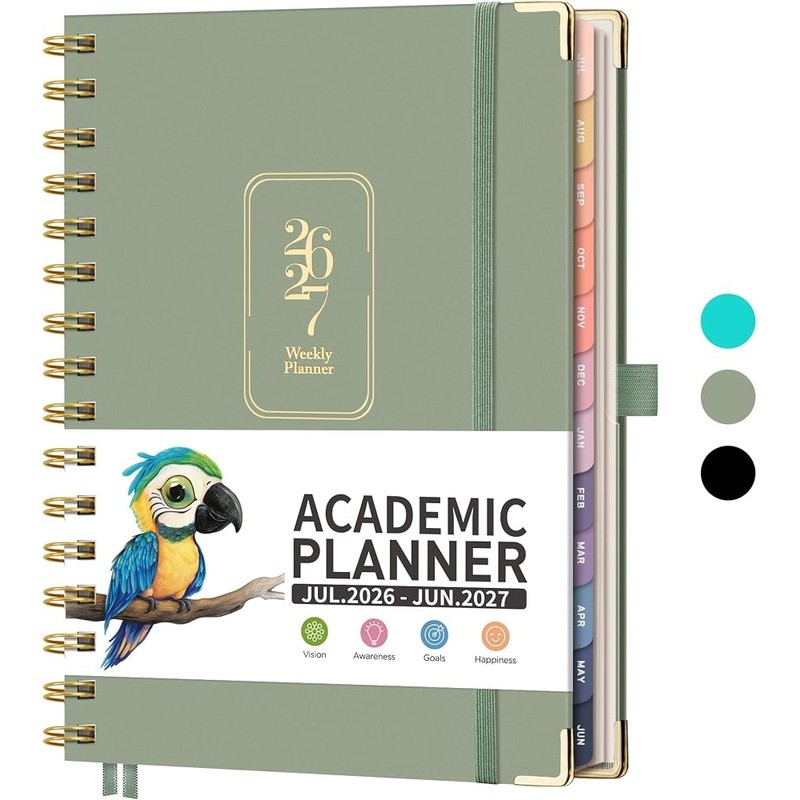 2026-2027 Academic Planner Weekly Monthly Organizer Student Teacher Journal New