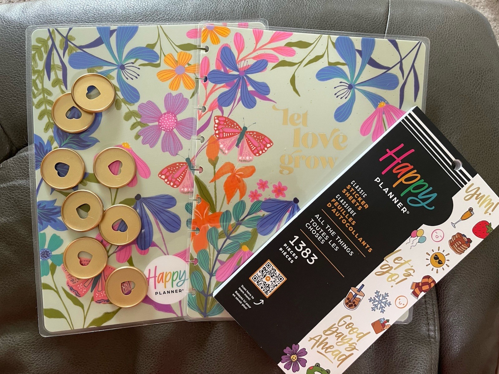 Happy Planner Lot Discs Grocery List Today Sheets Stickers